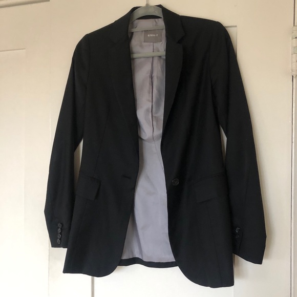 Black single breasted blazer - Picture 2 of 6